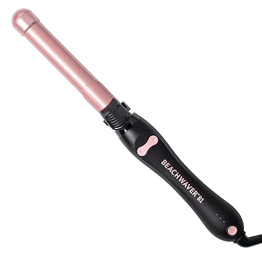 Beachwaver B1.25 Rotating Curling Iron - Automatic 1.25 Inch Ceramic Curling Iron - Easy-to-Use Spinning Wand for Long-Lasting Waves - Auto-Shut Off and Dual Voltage (BW160)